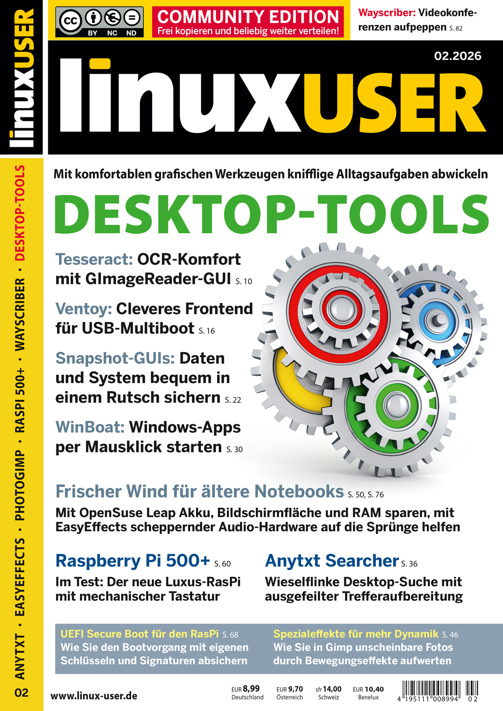 LinuxUser Community-Edition